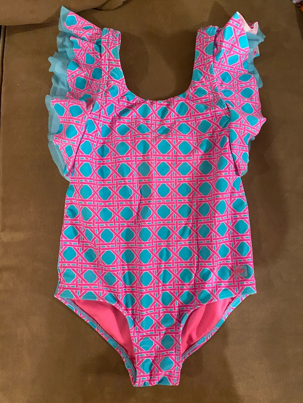 Rufflebutts girls size 5 swimsuit